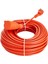 Seyyar Uzatma Kablosu 3x1.5 mm Turuncu Kablo Cca Kablo 10 Metre 3