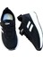 Kafkaslar Siyah Cırtlı Kız Erkek Çocuk Sneaker Spor Ayakkabı 5