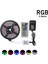 5 Metre Rgb Şerit LED Seti-Iç ve Dış Mekan Silikonlu-Tak Çalıştır (4915) 5