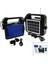 3ın1 - Solar 2in1 El Feneri - Radyo - Mp3 Bluetooth - Usb/ Tf Port - 2 Parça Ampul Kablolu - Powerbank (4915) 1