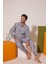 4007 Erkek Apaj Yaka Önden Düğmeli Gaffur Pijama Takım 2