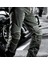 Motosiklet Pantolonu Likralı Esnek Kumaş Korumalı Kevlar Kot Motor Pantolon Jean Siyah 3