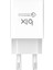 Bıx BX-C10TA 10W Seyahat Adaptör Seti + 1 mt 2.1A Typce-C USB Kablo Beyaz 3