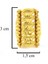 Çelik Yüzük Altın Kaplama Dorikalı Kaburga YZK-484 4
