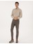 Erkek Bej Slim Fit Jean Pantolon 50315263-VR011 3