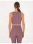 Kadın Mürdüm Crop Top Bustiyer 50314973-VR074 5