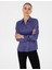 Kadın Mor Regular Fit Uzun Kollu Gömlek 50318229-VR038 3