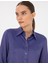 Kadın Mor Regular Fit Uzun Kollu Gömlek 50318229-VR038 2