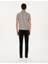 Erkek Gri Slim Fit Jean Pantolon 50317292-VR024 4