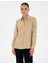 Kadın Bej Regular Fit Uzun Kollu Gömlek 50318195-VR011 1