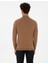 Erkek Camel Melanj Slim Fit Yarım Balıkçı Yaka Triko Kazak 50318128-VR122 5