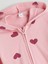 Lcw Kids Pembe Fermuarlı Kapüşonlu Kız Çocuk Sweatshirt 2