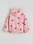 Lcw Kids Pembe Fermuarlı Kapüşonlu Kız Çocuk Sweatshirt 3