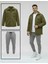 Unisex Trend Kombin Peluş Gömlek Ceket & Jogger Eşofman Takımı 1