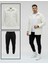 Unisex Trend Kombin Peluş Gömlek Ceket & Jogger Eşofman Takımı 1