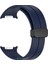 Galaxy Watch 8 Classic 46 mm Uyumlu Silikon Kordon Magnetik D Tokalı Spor Kayış Mıknatıslı Toka 1