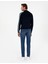 Erkek Mavi Slim Fit Jean Pantolon 50295830-VR036 4