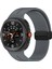 Galaxy Watch 8 40 / 44 mm Uyumlu Silikon Kordon Magnetik D Tokalı Spor Kayış Mıknatıslı Toka 3