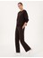 Kadın Kahverengi Loose Fit Eşofman Altı 50314964-VR029 3