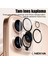 Iphone 15 Pro Max Kamera Koruyucu Lens Tam Koruma Hd Görüntü Darbe Emici Tam Kaplama 5