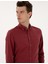 Erkek Bordo Flanel Dokulu Slim Fit Uzun Kollu Gömlek 50316751-VR014 2