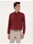 Erkek Bordo Flanel Dokulu Slim Fit Uzun Kollu Gömlek 50316751-VR014 3