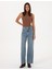 Kadın Mavi Loose Fit Jean Pantolon 50308443-VR036 3