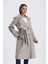 Gri Astarlı Trençkot 1