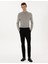 Erkek Siyah Slim Fit Kanvas Pantolon 50309931-VR046 1