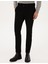 Erkek Siyah Slim Fit Kanvas Pantolon 50309931-VR046 2