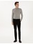 Erkek Siyah Slim Fit Kanvas Pantolon 50309931-VR046 3
