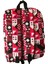 Kırmızı Desenli Unisex Okul Sırt Çantası Dayanıklı Hafif ve Modern Tasarım 2