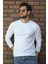 Betti Slim Fit Likralı Petek Kumaş Bisiklet Yaka Erkek Uzun Kol Tshirt 1