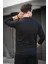 Betti Slim Fit Likralı Petek Kumaş Bisiklet Yaka Erkek Uzun Kol Tshirt 5