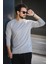 Betti Slim Fit Likralı Petek Kumaş Bisiklet Yaka Erkek Uzun Kol Tshirt 3