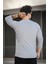 Betti Slim Fit Likralı Petek Kumaş Bisiklet Yaka Erkek Uzun Kol Tshirt 4