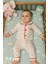 6 Ay 2 Yaş Arası Bebek Pijama Takımı Düğmeli Yumuşak Dokulu 1