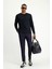 Bisiklet Yaka Regular Fit Pamuklu Sweatshirt 1
