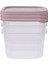 Festiva Kare Saklama Kabı 250ML - Pembe 3