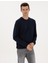 Erkek Lacivert Regular Fit Sweatshirt 50313944-VR033 3