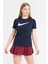 Park Dri Fit Lacivert Kadın Spor Tişört CW6967-451 1
