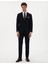 Erkek Lacivert Slim Fit %100 Yün Takım Elbise 50313966-VR033 1