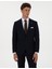 Erkek Lacivert Slim Fit %100 Yün Takım Elbise 50313966-VR033 3