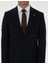 Erkek Lacivert Slim Fit %100 Yün Takım Elbise 50313966-VR033 7
