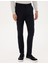 Erkek Lacivert Slim Fit Kanvas Pantolon 50315265-VR033 2