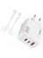 “hepu 65W Hızlı Şarj Adaptör – 2 Type-C + 1 USB Çıkış, Type-C Kablo Dahil | Laptop, Iphone, Samsung, iPad Uyumlu” 3