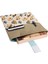 Desenli Yıkanabilir Cepli Kitap Kılıfı 20 x 25 cm Çok Amaçlı Çanta Book Cover 2