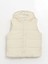 Lcw Kids Bej Kapüşonlu Kız Çocuk Şişme Yelek 1