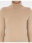 Kadın Bej Slim Fit Basic Kazak 50315747-VR011 6