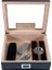 Premiumquality Laureles Kahverengi Sedir Humidor Puro Seti 3